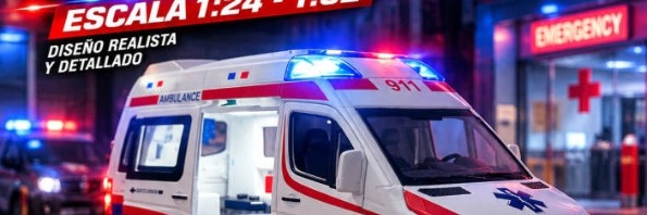 Ambulancia Médica de Rescate Desmontado