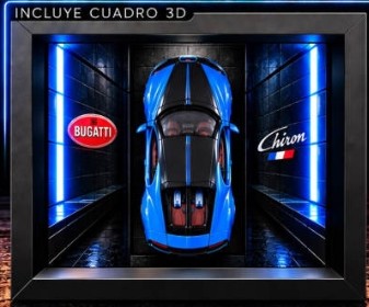 Cuadro 3D Aurex en Pared