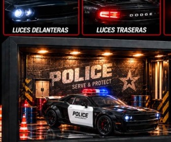 Dodge Challenger Patrulla Policial
