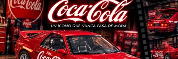 Mazda RX-7 FC Coca-Cola Edition Desmontado