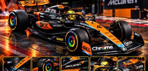 McLaren Formula 1 MCL60 Desmontado
