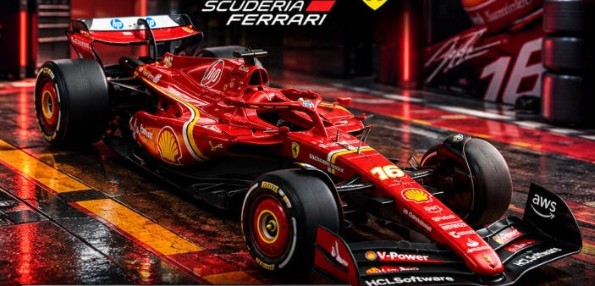 Scuderia Ferrari F1 SF-24 Desmontado